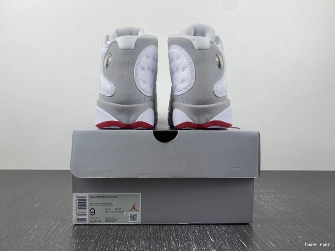 Rep Husky 414571- Wolf Retro 13 4156 FlexibleFit Jordan Grey 1013